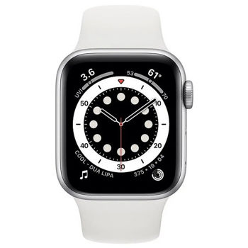 Apple Watch 6 40mm GPS (MG283), Aluminum White 