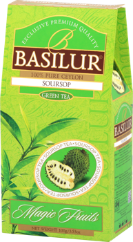 cumpără Ceai verde Basilur Magic Fruits, Soursop, 100 g în Chișinău 