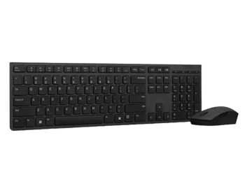 Комплект клавиатуры и мыши Lenovo 4X31K03959, беспроводной, черный 