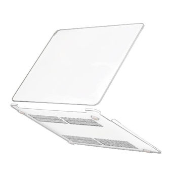 Husă pentru laptop DDC Macbook Pro 14.2" M1 / M2 / M3 (2023) with film, Crystal Clear