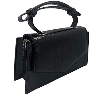 Сумка Croco Mini Black 