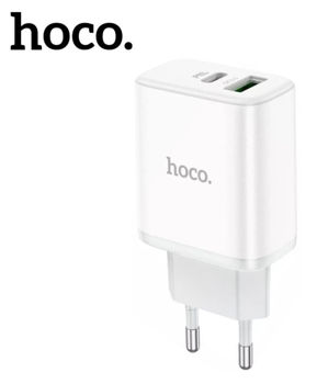 Hoco C105A Stage dual port PD20W+QC3.0 charger(EU) 