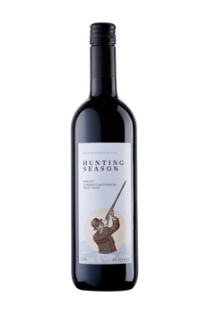 Hunting Season #1,  Merlot, Cabernet Sauvignon, Pinot Noir,  sec roșu,  0.75 L 