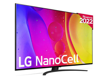 55" LED TV LG 55NANO826QB, Black (3840x2160 UHD, SMART TV, DVB-T/T2/C/S2) 