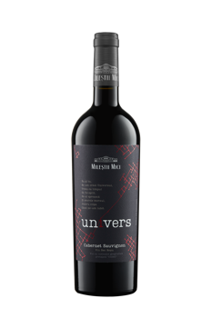 Mileștii Mici Univers, Cabernet Sauvignon IGP 2020, vin sec roșu,  0.75 L 