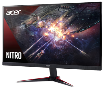 23.8" Игровой Mонитор ACER Nitro VG240YM3, IPS 1920x1080 FHD, Black/Red 