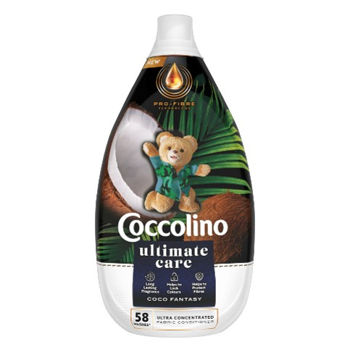 купить Кондиционер для белья Coccolino Ultimate Care Cocos, 870 мл, 58 стирок в Кишинёве 