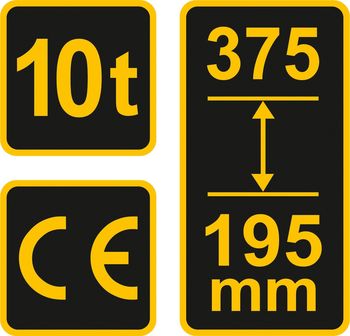 cumpără 80052 Cric hidraulic auto 10t/ Домкрат în Chișinău 