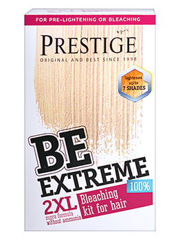 SET PENTRU DECOLORARE PĂR BEEXTREME 100% PRESTIGE 