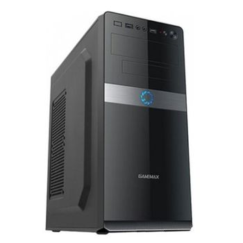 Case ATX 500W Sohoo 5908BG, 2xUSB2.0, Black-Grey, ATX-500W-12cm 