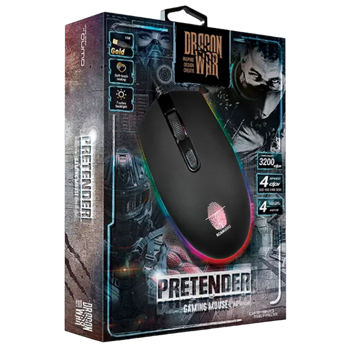 Игровая мышь QUMO Pretender, Чёрный 