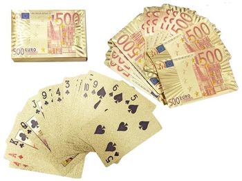 Карты игральные подарочные "Евро" 50шт 
