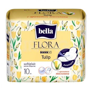 Absorbante zile critice Bella Flora Comfort Tulip, 10 buc. 