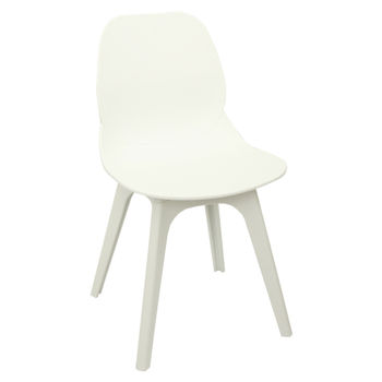 купить Пластиковый стул 490x450x830 mm, белый в Кишинёве 