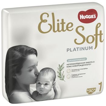 Подгузники Huggies Elite Soft Platinum 1 (5 kg), 84 шт. 