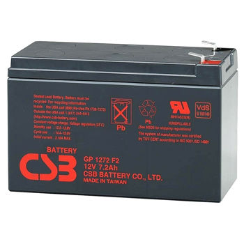 Аккумуляторная батарея CSB Battery UPS 12V/ 7.2AH GP 1272 F2