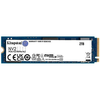 2TB SSD M.2 Type 2280 PCIe 4.0 x4 NVMe Kingston NV2 SNV2S/2000G, Read 3500MB/s, Write 2800MB/s