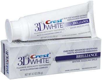 Crest 3D White BRILLIANCE - Отбеливающая зубная паста 