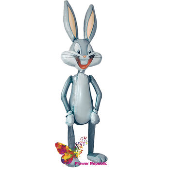 Ходячий фольгированный воздушный шар «Bugs Bunny" 