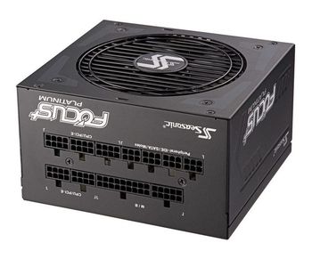 Power Supply ATX 750W Seasonic Focus PX-750 80+ Platinum, 120mm, Full Modular, Fanless until 30 % 
