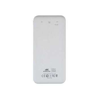 Power Bank Rivacase 10000 mAh QC 3.0/PD, VA2240, White 