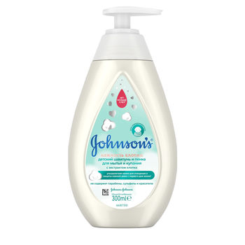 cumpără Johnson Baby Spuma-sampon Gingasia Bumbacului 300ml în Chișinău 