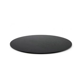 Top laminat rotund pentru masa LYXO Round top d70 cm HPL ANTRACITE PT307-D00700-011 (Blat rotund pentru picior Lyxo Tiffany)