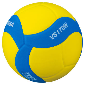 Мяч волейбольный N5 Mikasa Kids VS170W-YBL (6568) 