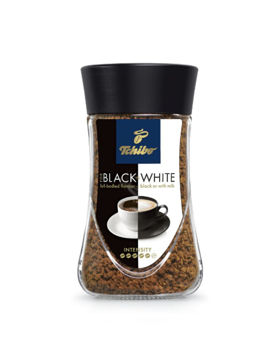 Cafea solubilă Tchibo Black & White, 100 gr. 