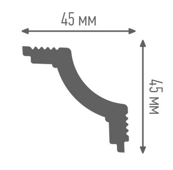 K 45/45 ( 4.5 x 4.5 x 200cm) 