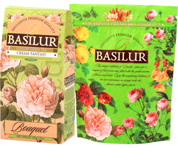 Чай зеленый  Basilur Bouquet Collection  CREAM FANTASY  100 г 