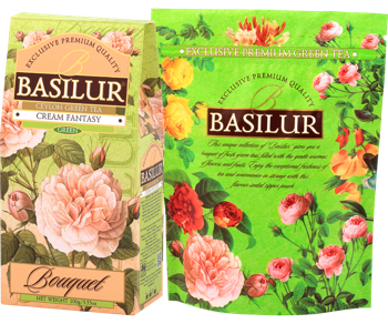 Ceai verde  Basilur Bouquet Collection  CREAM FANTASY  100g 