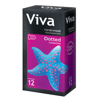 cumpără Prezervative Viva N12 Dotted (perlat reliefate) în Chișinău 