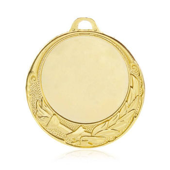 Медаль золотая за 1 место, универсальная d=7 см (3859) 
