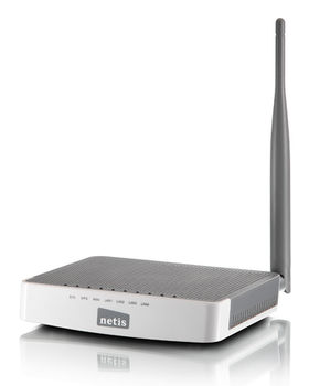 купить NETIS WF2501 (4 LAN PORTS) Беспроводной маршрутизатор дальнего действия N 150 Мбит / с, съемная антенна в Кишинёве 