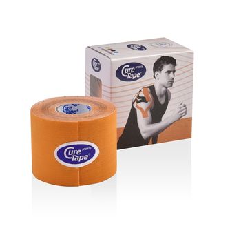 Кинезио тейп CureTape® SPORTS Оранжевый 