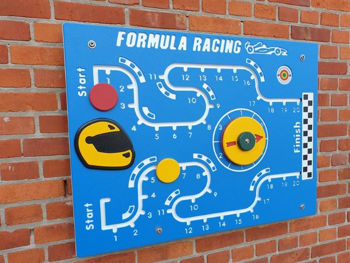 Интерактивная панель "Formula Racing" 