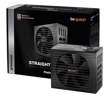 Power Supply ATX 1000W be quiet! STRAIGHT POWER 11, 80+ Platinum,135mm, LLC+SR+DC/DC, Modular cables 