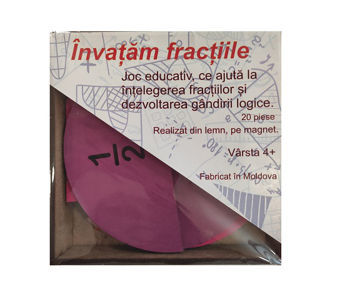 cumpără Set "Învățăm fracțiile" (pe magnet), 43291 în Chișinău 