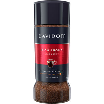 Davidoff Rich Aroma,  кофе растворимый, 100 гр 