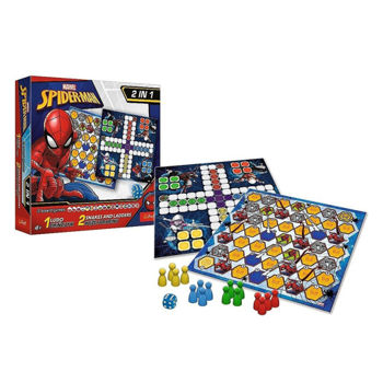 Настольная игра 2-в-1 "Ludo/Snakes & Ladders Spider-Man" 51175 (10059) 