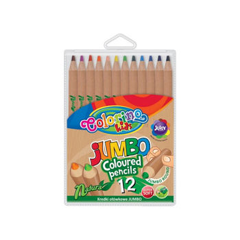 Цветные карандаши 12 шт.Jumbo Colorino 