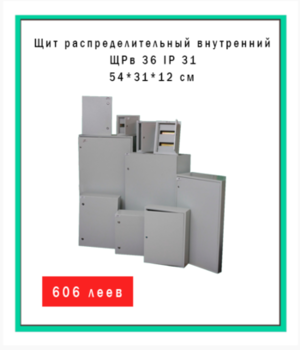 Щит распределительный внутренний ЩРв 36 IP 31 