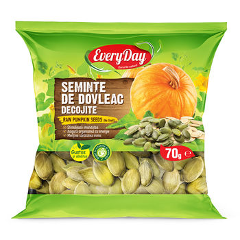 Semințe de  dovleac decojite Everyday, 70g 