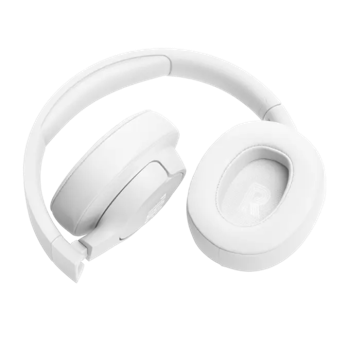 Headphones  Bluetooth  JBL T720BT, White, Over-ear, Pure Bass Sound 