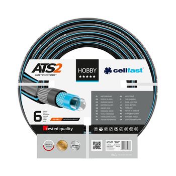 купить Шланг HOBBY ATS2™ D. 3/4" (18-22 мм) поливочный 16-221  CELLFAST L=50 м в Кишинёве 