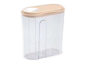 Container pentru produse vrac Phibo 1.5l, 21.5cm, cu dozator 