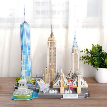 купить CubicFun пазл  3 D City Line New York в Кишинёве 