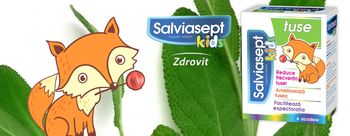 👶 💚 🌿 Salviasept Kids леденцы на палочке от кашля 