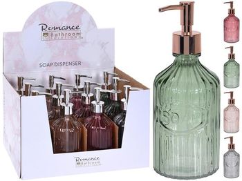 Диспенсер для мыла Bathroom Romance 450ml 21cm стекло 